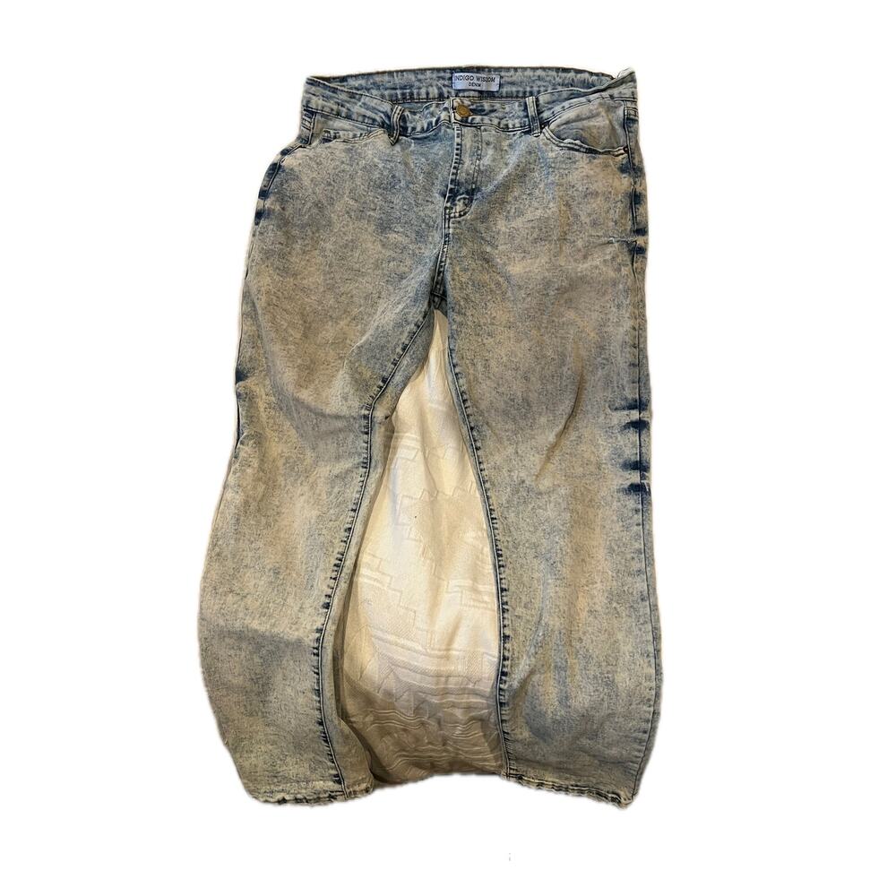 Indigo Wisdom Straight Fit Jeans Mens 30x30